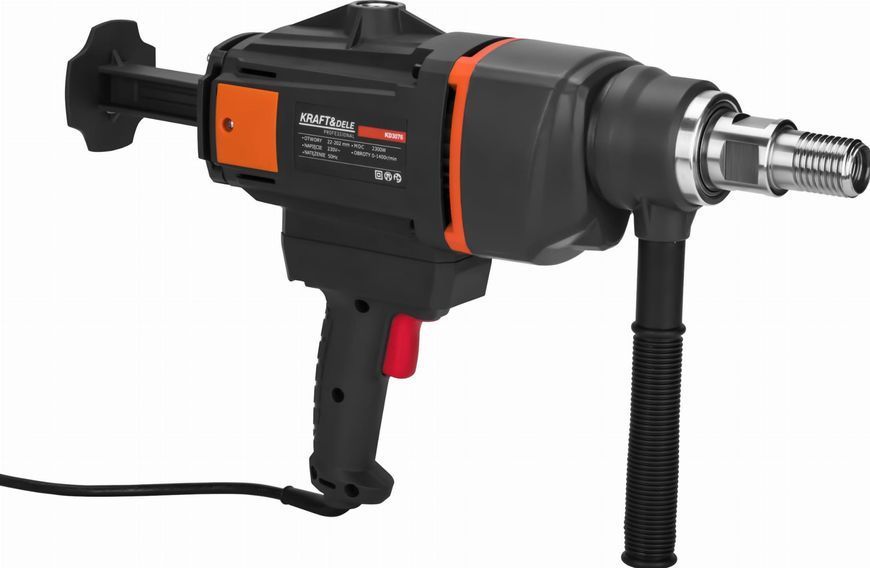 Дриль для алмазного буріння 2300W з охолодженням водою KD3076 Kraft&Dele KD3076 фото