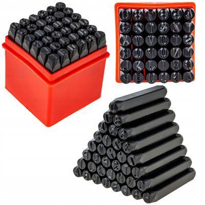 Клейма букв + цифровые 6мм 36шт Vorfal V07771 V07771 фото