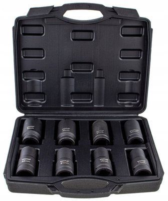 Набор ударных шестигранных торцевых головок 3/4&rdquo; (17-32 мм) 8 шт. Vorfal V08113 V08113 фото