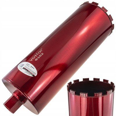 Коронка алмазная по бетону 162*450. хвостовик 1-1/4 UNC V04568 коронка для бетона 162 V04568 фото